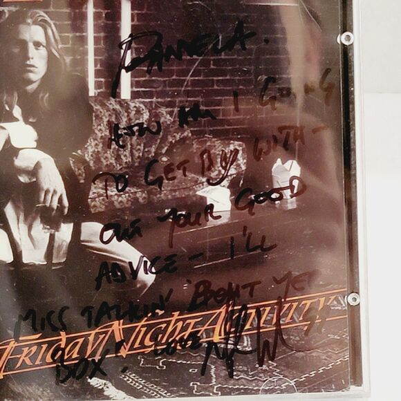 Mike Weaver Late Friday Night Activity CD 1995 with Insert Writing on Cover - Picture 6 of 6